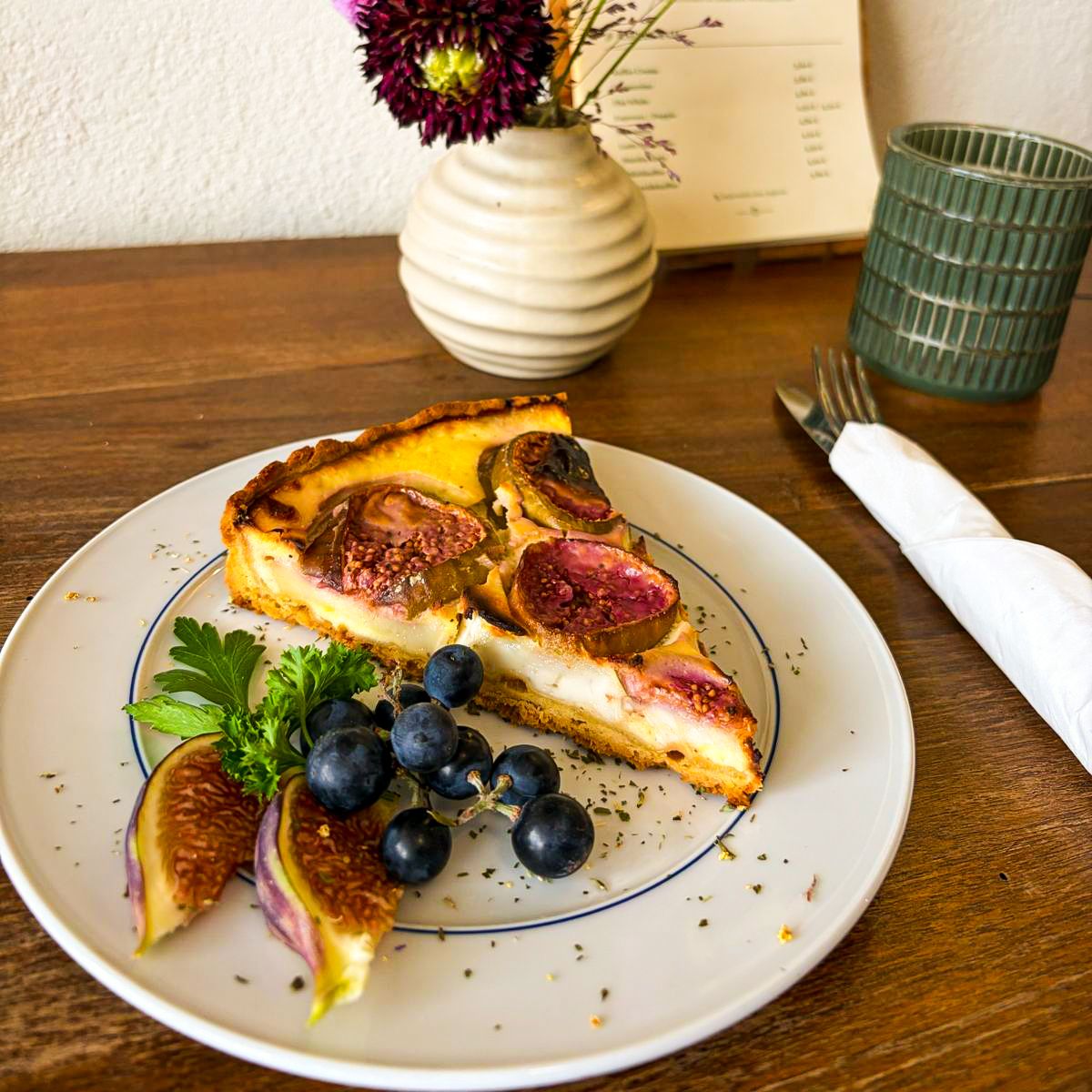 Hausgemachter Kuchen im Café Känzele Rottweil - Feige